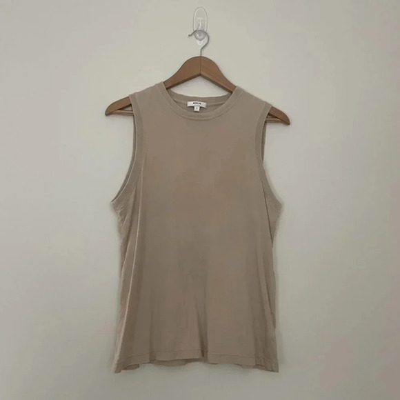 Agolde Amara Muscle Tee in Foundation Size Small - Picture 1 of 5